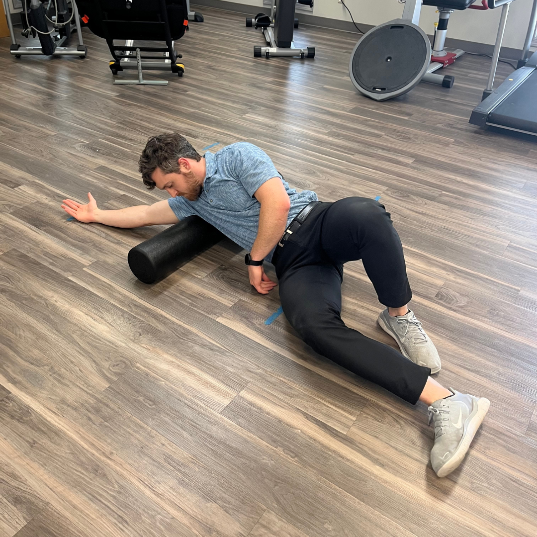 How to foam roll the lats for better posture and performance
